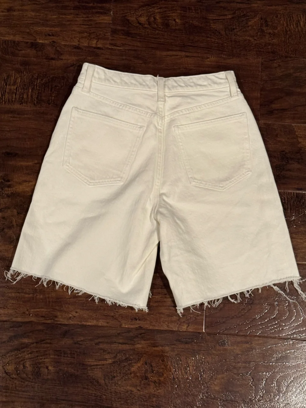 Pistola Nolan Relaxed Straight Cut Off White Size 26